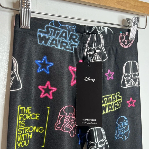 Terez - GIRLS MEDIUM - Star Wars Print Leggings NWT - Picture 3 of 4
